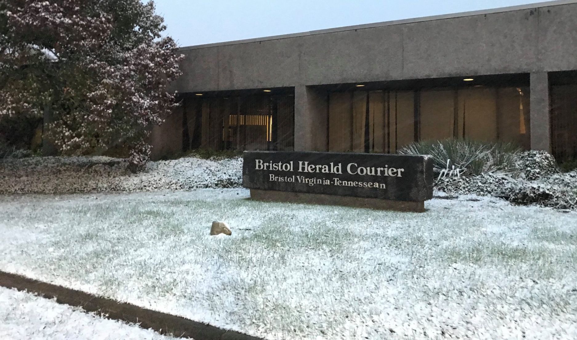 Bristol Herald Courier office
